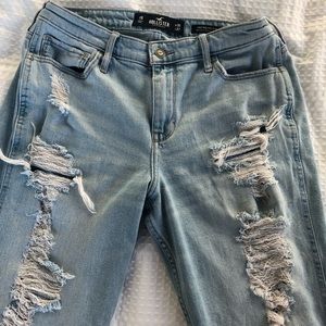 Hollister High rise mom jeans